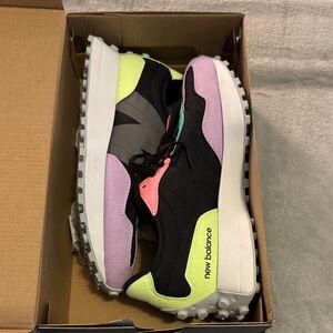 Women’s New Balance Black and Purple Sneakers